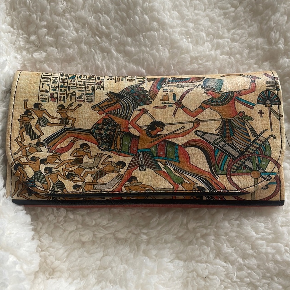COPY - Egyptian leather wallet/purse